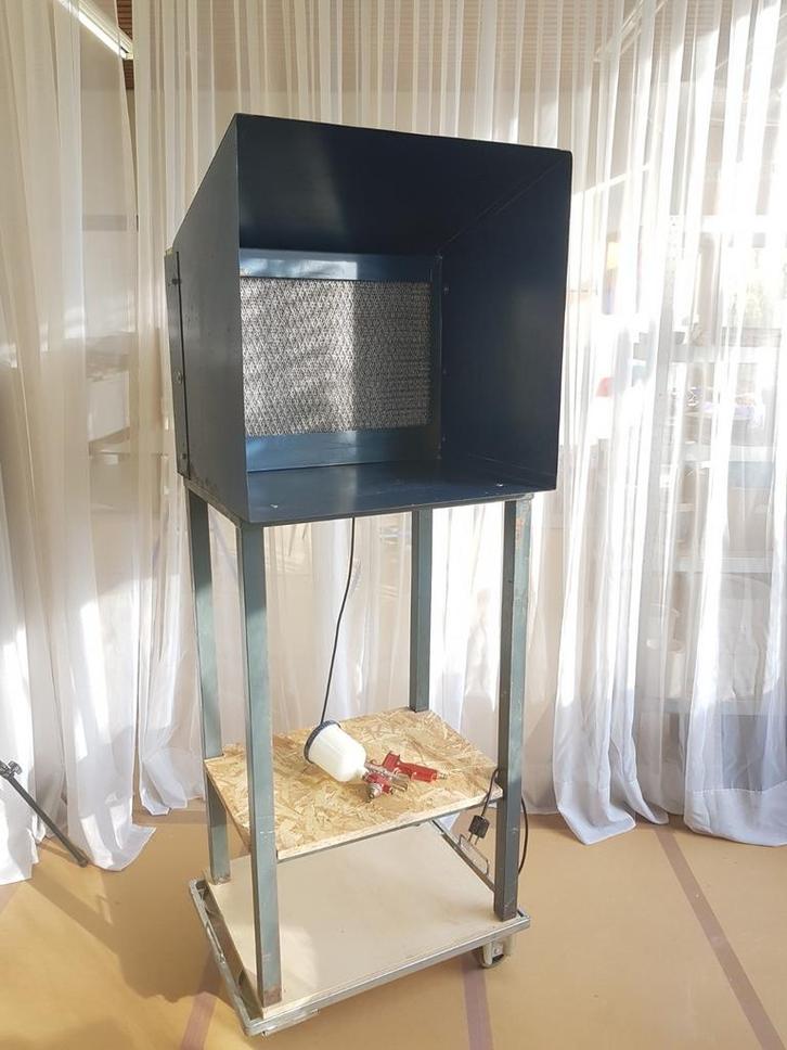 Kittec Spuitcabine SB1 - Afzuiging om Glazuur te spuiten, Hobby en Vrije tijd, Pottenbakken, Ophalen