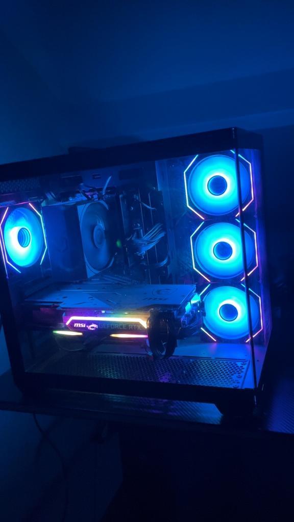 Gaming pc, Computers en Software, Desktop Pc's, Zo goed als nieuw, 3 tot 4 Ghz, SSD, 16 GB, Met videokaart, Gaming, Ophalen