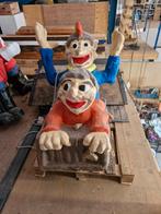 Carnavalswagen Karretje met 2 Poppen, Ophalen, Carnaval