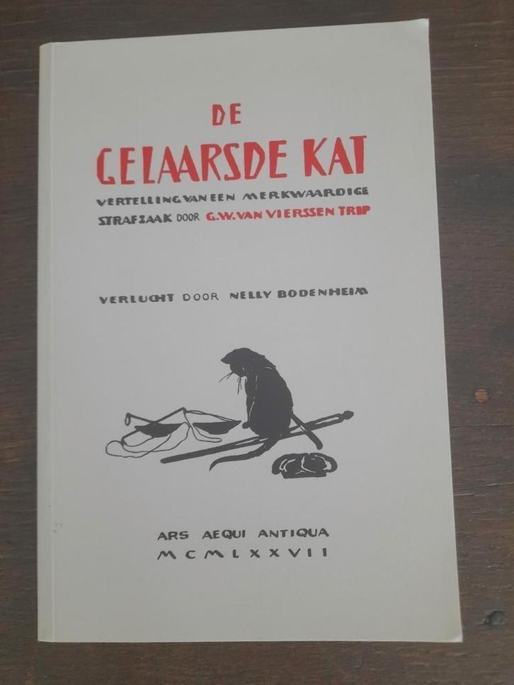 Zeldzame uitgave juridische novelle Gelaarsde Kat v Vierssen, Boeken, Politiek en Maatschappij, Nieuw, Juridisch en Recht, Nederland