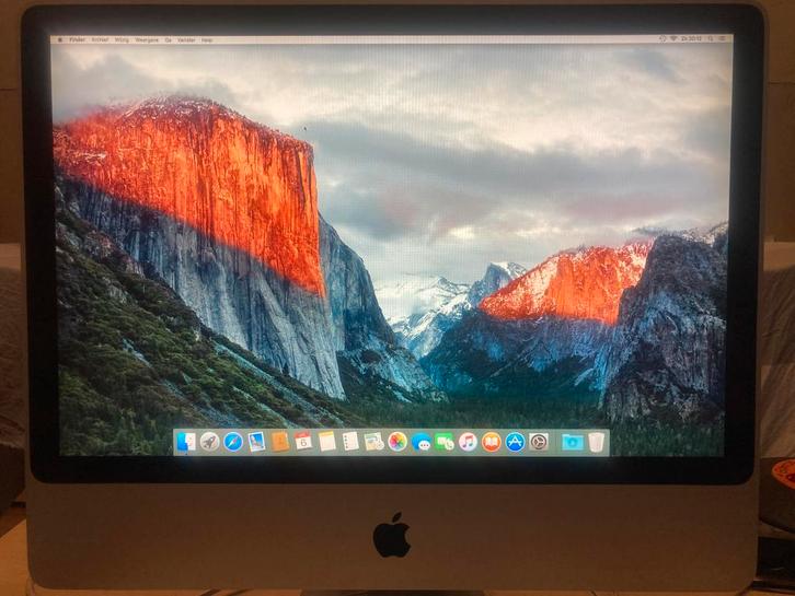 iMac 24 inch 2007 OS El Capitan, Computers en Software, Apple Desktops, Gebruikt, iMac, HDD, 2 tot 3 Ghz, 4 GB, Ophalen