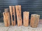 Oude gebinten amerikaans grenen decoratief, Doe-het-zelf en Verbouw, Hout en Planken, Ophalen, Gebruikt, Grenen, 50 mm of meer