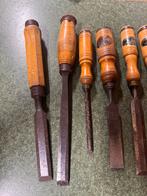 Houtbeitels Nooitgedagt en andere, Antiek en Kunst, Antiek | Gereedschap en Instrumenten, Ophalen of Verzenden