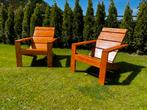 Adirondack stoel van hout – met eigen tekst, Tuin en Terras, Ophalen of Verzenden, Nieuw, Rechthoekig, Hout