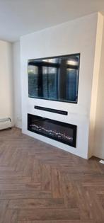 Cinewall actie complete, Huis en Inrichting, Haarden, Ophalen, Zo goed als nieuw, Vrijstaande haard, Elektrische haard