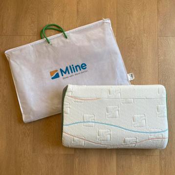 M Line pillow you groen kussen met hoes ZO GOED ALS NIEUW beschikbaar voor biedingen