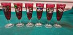 wijnglazen rood italiaans, Verzamelen, Glas en Borrelglaasjes, Ophalen of Verzenden, 'T Olde Gre-j, Info@toldegrej.nl, Endepoelstraat 20f Didam