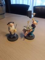 Leonardo en leerling miniatuur beeld., Ophalen of Verzenden, Zo goed als nieuw