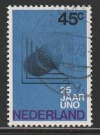 Nederland 1970 974 UNO 25 jaar, Gest, Na 1940, Ophalen of Verzenden, Gestempeld