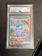 Terastal festival Sylveon EX PSA 9, Ophalen of Verzenden, Nieuw, Losse kaart
