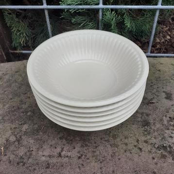 Wedgwood EDME 6 papschaaltjes Ø 16 cm in nieuwstaat beschikbaar voor biedingen