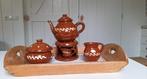 Workumer Aardewerk Theeservies Setje - Nieuw!, Antiek en Kunst, Antiek | Keramiek en Aardewerk, Ophalen of Verzenden