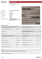 metselstenen  Iluzo Pagus Grijs-zwart HV LF238 75, Doe-het-zelf en Verbouw, Metselstenen, Ophalen, Nieuw, Bakstenen
