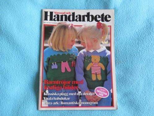 Zweeds handwerkblad: Sömnad och handarbete september 1984, Boeken, Tijdschriften en Kranten, Zo goed als nieuw, Sport en Vrije tijd