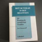 Met de Torah is het begonnen - Ds. J. Hanegraaff, Boeken, Ophalen of Verzenden, Gelezen