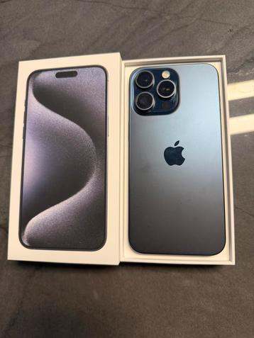 Iphone 15 Pro Max 256GB Blue Titanium beschikbaar voor biedingen