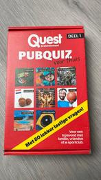 Quest pubquiz deel 1, Hobby en Vrije tijd, Gezelschapsspellen | Kaartspellen, Nieuw, Verzenden