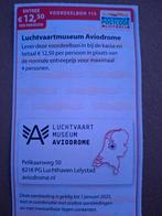 Aviodrome Luchtvaartmuseum 12,50 entree voor 4 personen, Tickets en Kaartjes, Drie personen of meer, Kortingsbon, Overige typen