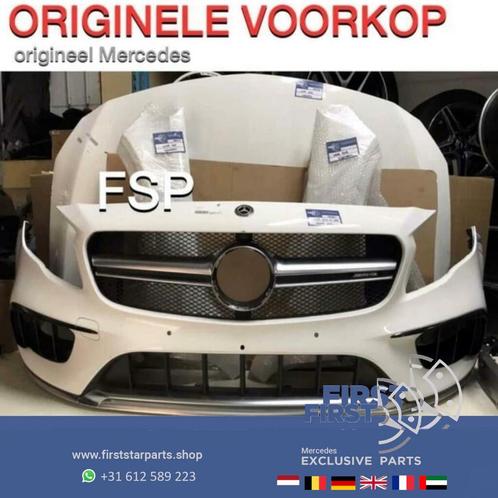W156 X156 GLA 45 AMG FACELIFT VOORKOP WIT Mercedes 2016-2020, Auto-onderdelen, Carrosserie en Plaatwerk, Bumper, Mercedes-Benz