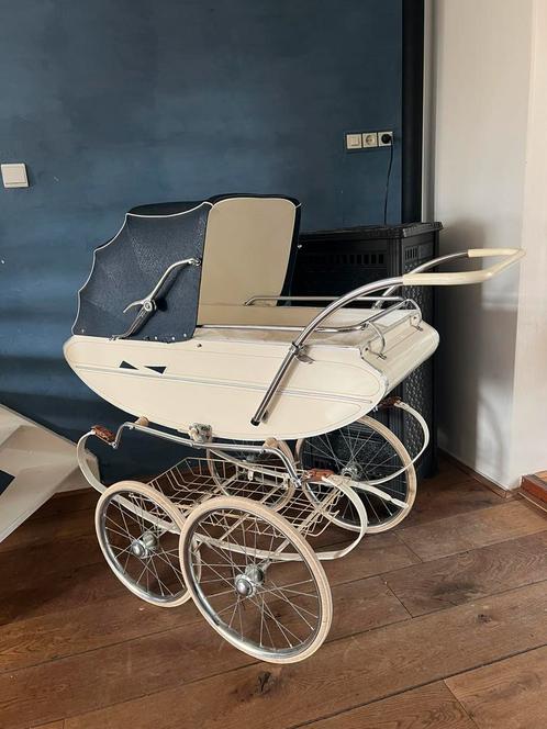 Retro vintage Riemersma kinderwagen, Kinderen en Baby's, Kinderwagens en Combinaties, Gebruikt, Kinderwagen, Overige merken, Ophalen