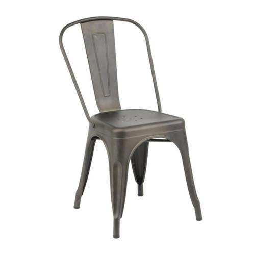 GIANI SALVO Metalen eetkamerstoel, Huis en Inrichting, Stoelen, Nieuw, Twee, Metaal, Ophalen of Verzenden
