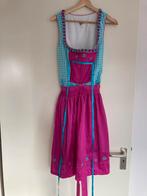 Leuke Dirndl jurk - Maat 38/40, Kleding | Dames, Jurken, Maat 38/40 (M), Blauw, Ophalen of Verzenden, Zo goed als nieuw