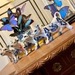 Verzameling van vier  delfts blauwe melkkannetjes koe, Antiek en Kunst, Antiek | Keramiek en Aardewerk, Ophalen of Verzenden