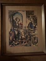 Religieuze Prent van Matth. Wiegman, Ophalen of Verzenden