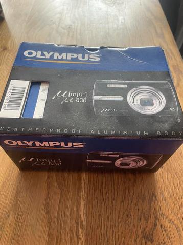 In doos; Mooie Olympus digitale Camera Type U830 All Weather beschikbaar voor biedingen