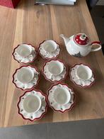 Kerstservies - kopjes, schotels en theepot villeroy&boch, Huis en Inrichting, Keuken | Servies, Nieuw, Ophalen of Verzenden, Overige stijlen