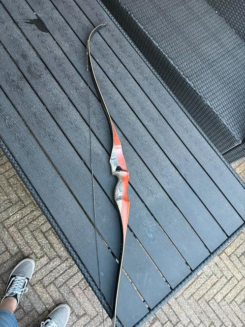 White Feather Lapwing Recurveboog 30 pond LH (linkshandig), Sport en Fitness, Handboogschieten, Zo goed als nieuw, Recurveboog