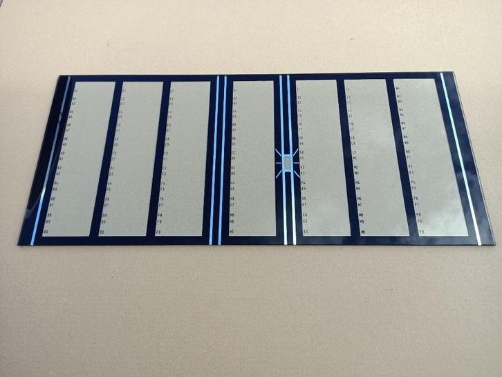 Titel Ruit (Old Stock) Harting M140K (1968) jukebox, Verzamelen, Automaten | Jukeboxen, Gebruikt, Overige merken, 1970 tot heden