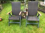 2 tuinstoelen leuk camping alle 2 v 50 euro ophalen bij mij, Ophalen of Verzenden, Zo goed als nieuw, Campingstoel