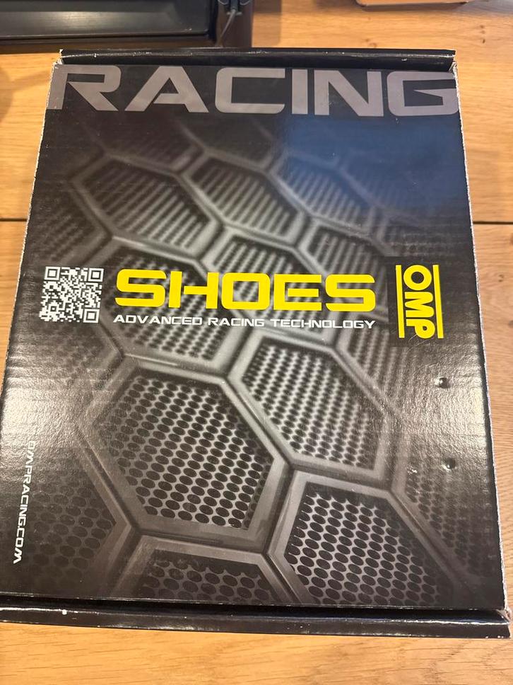 Nieuwe OMP FIRST S Racing shoes, Auto diversen, Autosport-onderdelen, Nieuw, Ophalen of Verzenden