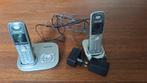 DECT-telefoon Panasonic KX-TG8021, Ophalen of Verzenden, Gebruikt, 2 handsets