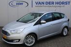 Ford C-MAX 1.0-125pk Titanium. Uiterst nette wagen, hoge/com, Auto's, Ford, Te koop, Zilver of Grijs, Benzine, 73 €/maand