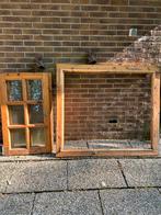 Houten ramen incl kozijn, Ophalen, Gebruikt, 160 cm of meer, 80 tot 120 cm