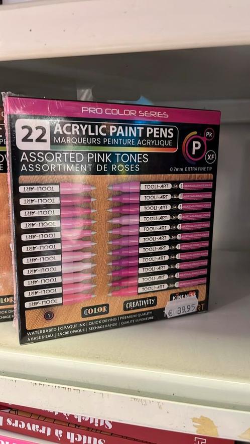 Tooli-art pink tones, Hobby en Vrije tijd, Tekenen, Nieuw, Ophalen of Verzenden