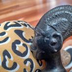 hand gemaakt houtsnijwerk beeldje uit Afrika, Ophalen of Verzenden, Nieuw, Mens