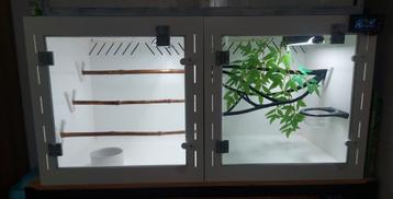 2x IM Cages GTP arboreal PVC terrarium  beschikbaar voor biedingen