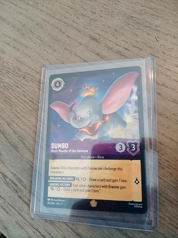 Dumbo legendary Lorcana beschikbaar voor biedingen