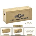 🎁 WW2 Bouwstenen - G17 - US wapenkist "US Air force " 🎁, Ophalen of Verzenden, Nieuw, Overige merken
