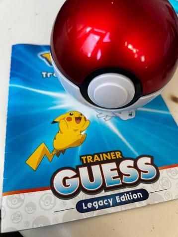 Pokemon Trainer Veldgids beschikbaar voor biedingen