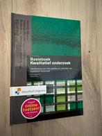 Basisboek kwalitatief onderzoek - ISBN 9789001807702, Ophalen of Verzenden, Beta, Zo goed als nieuw, HBO