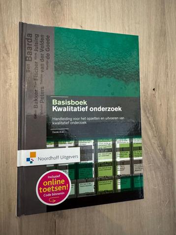 Basisboek kwalitatief onderzoek - ISBN 9789001807702 beschikbaar voor biedingen