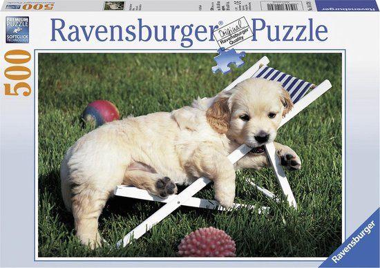 Ravensburger: Golden Retriever 500 Stukjes, Ophalen of Verzenden, 500 t/m 1500 stukjes, Nieuw, Legpuzzel