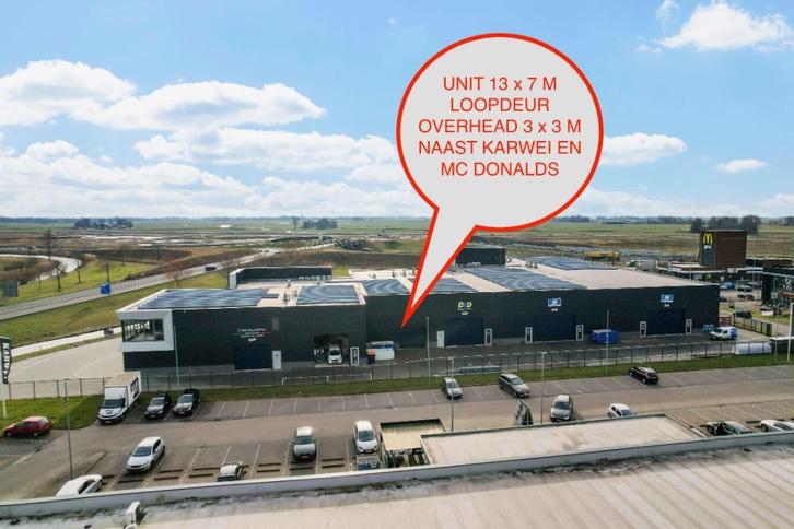 Bedrijfsruimte Stalling Opslagruimte Bedrijfspand Sneek, Zakelijke goederen, Bedrijfs Onroerend goed, Opslag of Loods, Huur