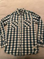 Jack&Jones blauw wit blok overhemd maat S, Ophalen of Verzenden, Zo goed als nieuw, Blauw