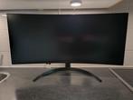 LG 34WR55QC-B - QHD Curved Ultrawide Monitor - 34 inch, Computers en Software, Monitoren, Hoofdtelefoonaansluiting, LG Electronics