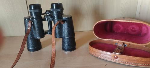 Broco Verrekijker 7x35 met Leren Tas, Audio, Tv en Foto, Optische apparatuur | Verrekijkers, Gebruikt, Porro (met knik), Minder dan 8x